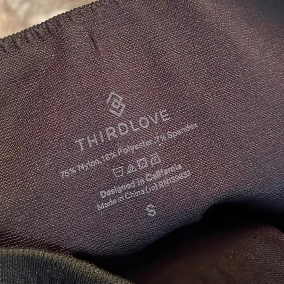 ThirdLove Flex Seamless Compression Black Legging Size S - Picture 2 of 9